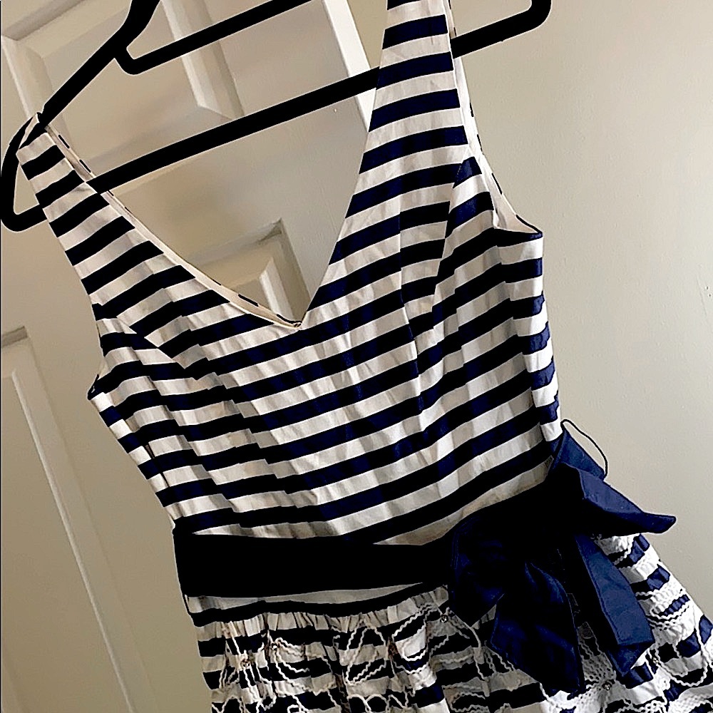 Nautical Lilly Pulitzer dress beaded